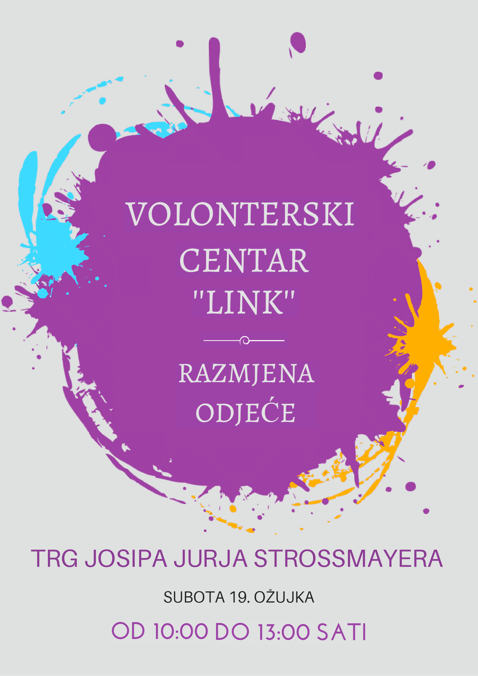 Razmjena odjeće plakat