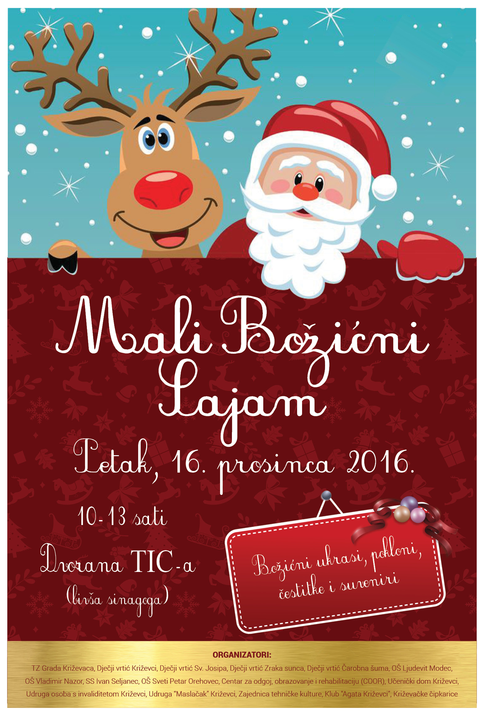 Plakat Mali bozicni sajam 2016