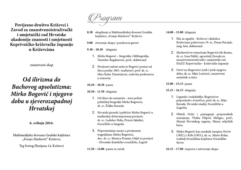 Program predavanja