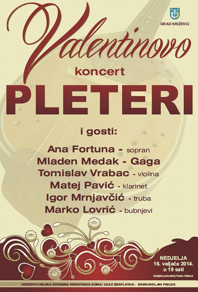 Valentinovo koncert Pleteri gosti Hrvatski dom-697x1024
